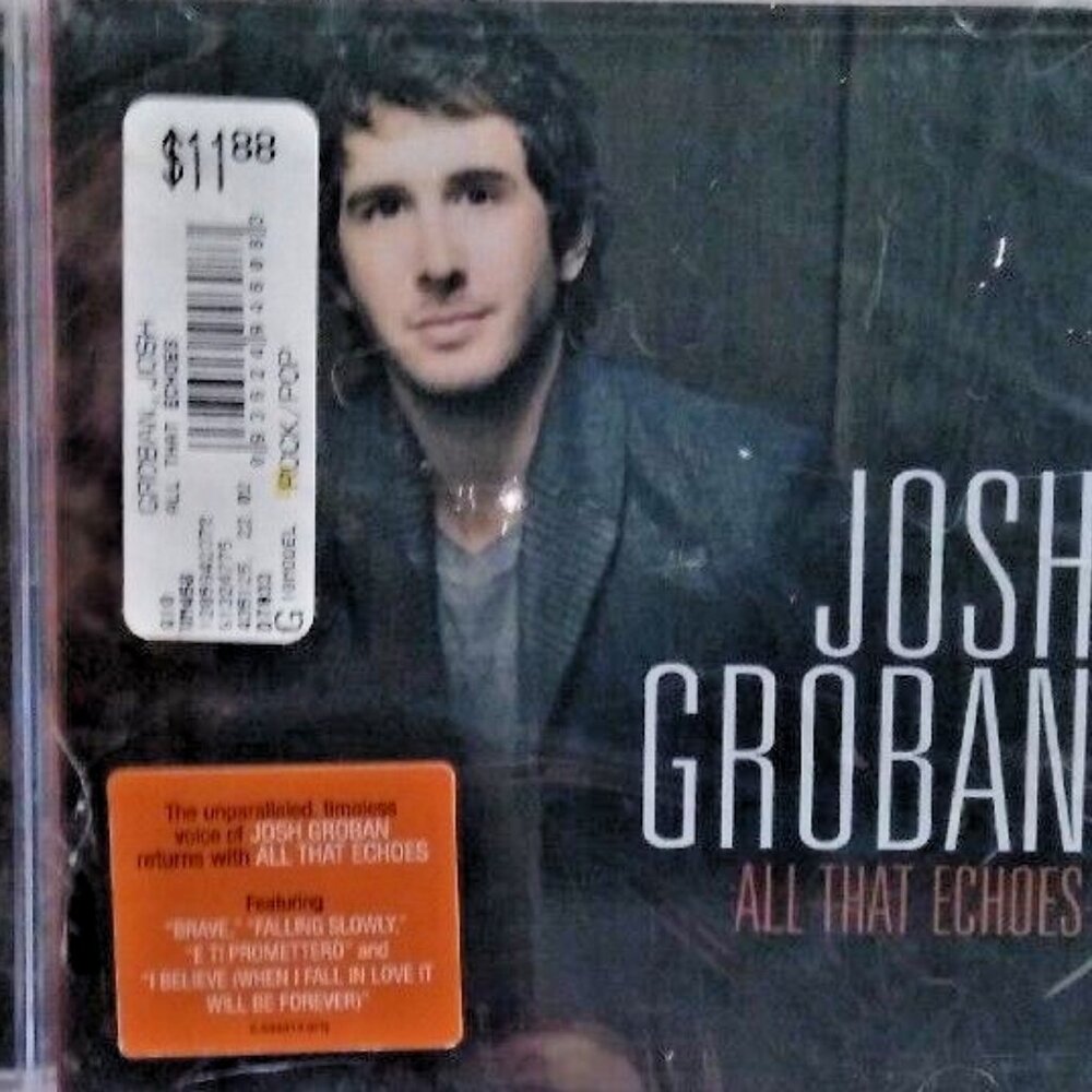 All That Echoes- Josh Groban- Sealed! Never Played! (CD, 2013)